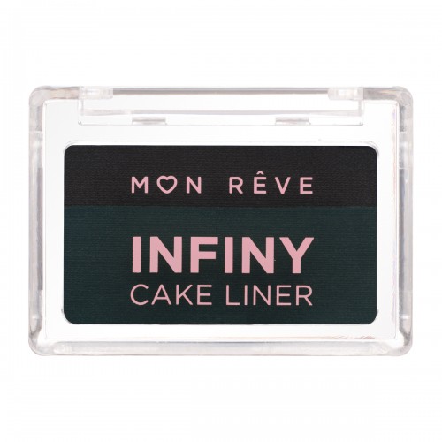 Mon Reve Infiny Cake Liner 02 Deep Jungle & Black 3gr